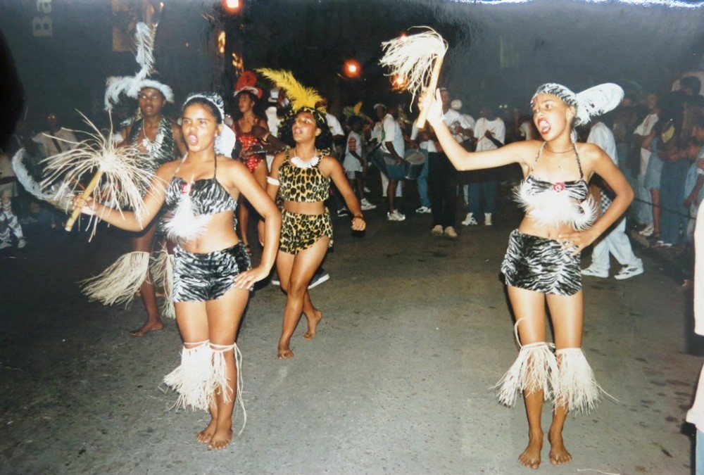 Desfile do Carnaval de Itaquaquecetuba na década de 90